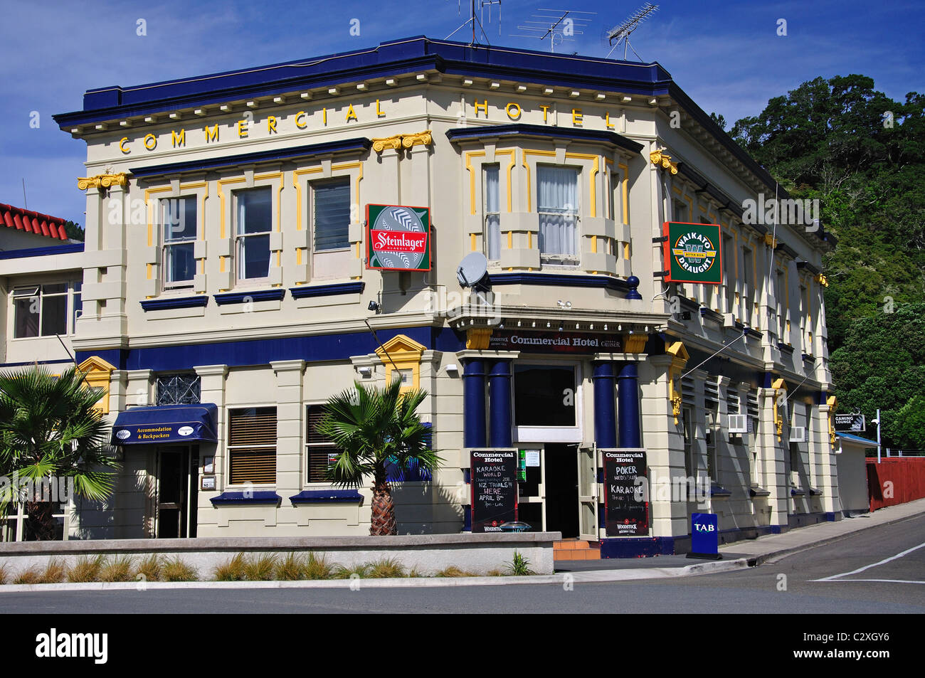 Historic Commercial Hotel, The Strand, Whakatane, Bay of Plenty Region