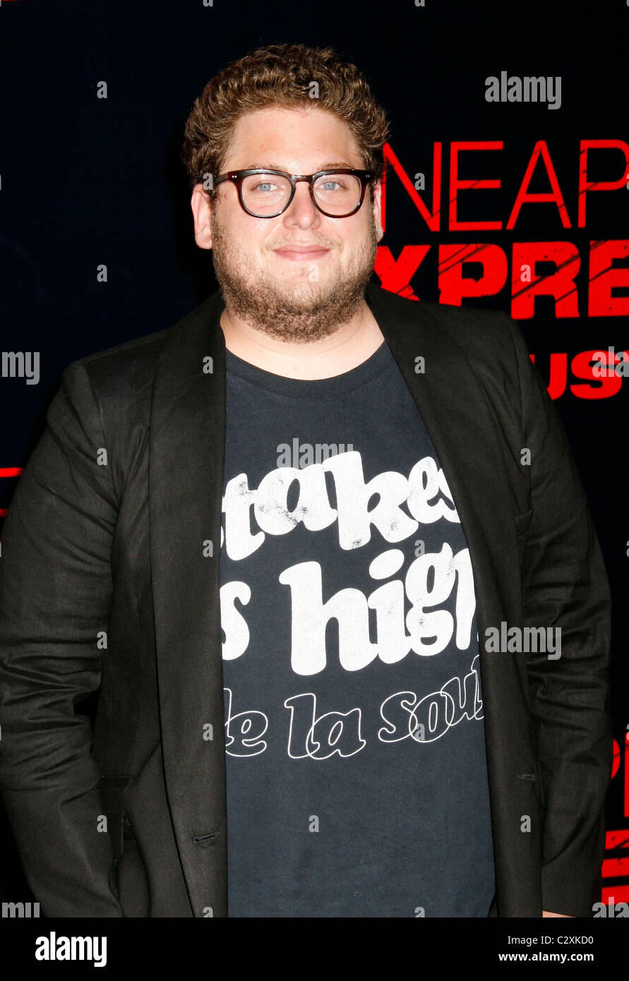 Jonah Hill Los Angeles Premiere of 'Pineapple Express' held at Mann's