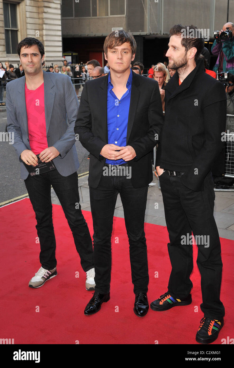 Tim Rice-Oxley,Tom Chaplin,Richard Hughes of Keane GQ Men of the Year  Awards held at the Royal Opera House - Arrivals London Stock Photo - Alamy