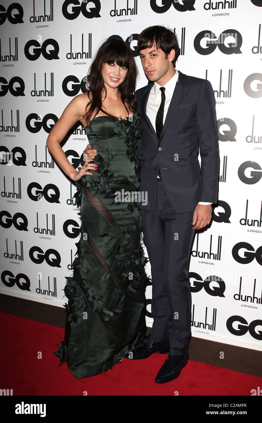 Daisy Lowe and Mark Ronson GQ Men of the Year Awards held at the Royal