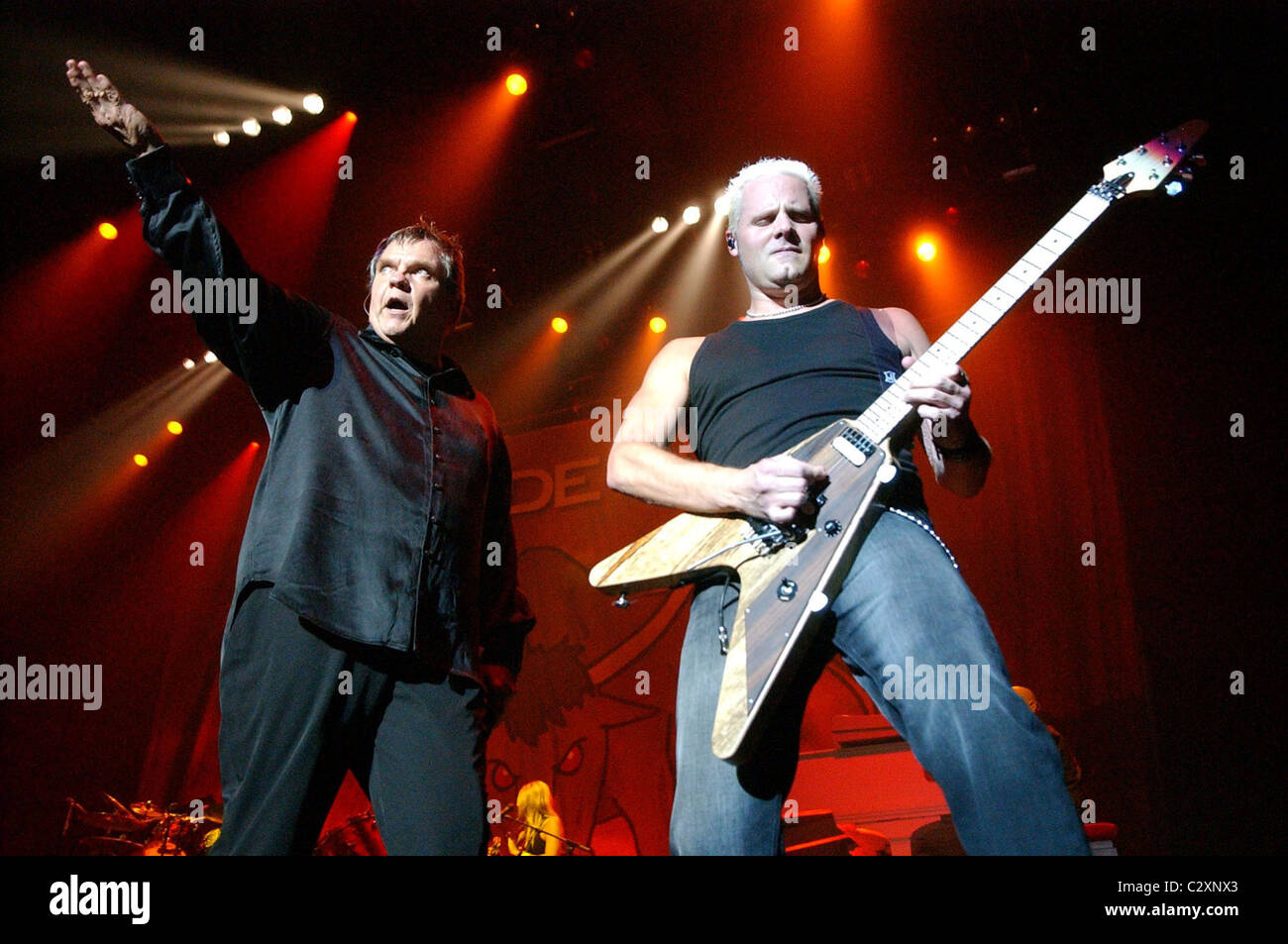 Meatloaf performing in concert at the Heineken Music Hall as part of