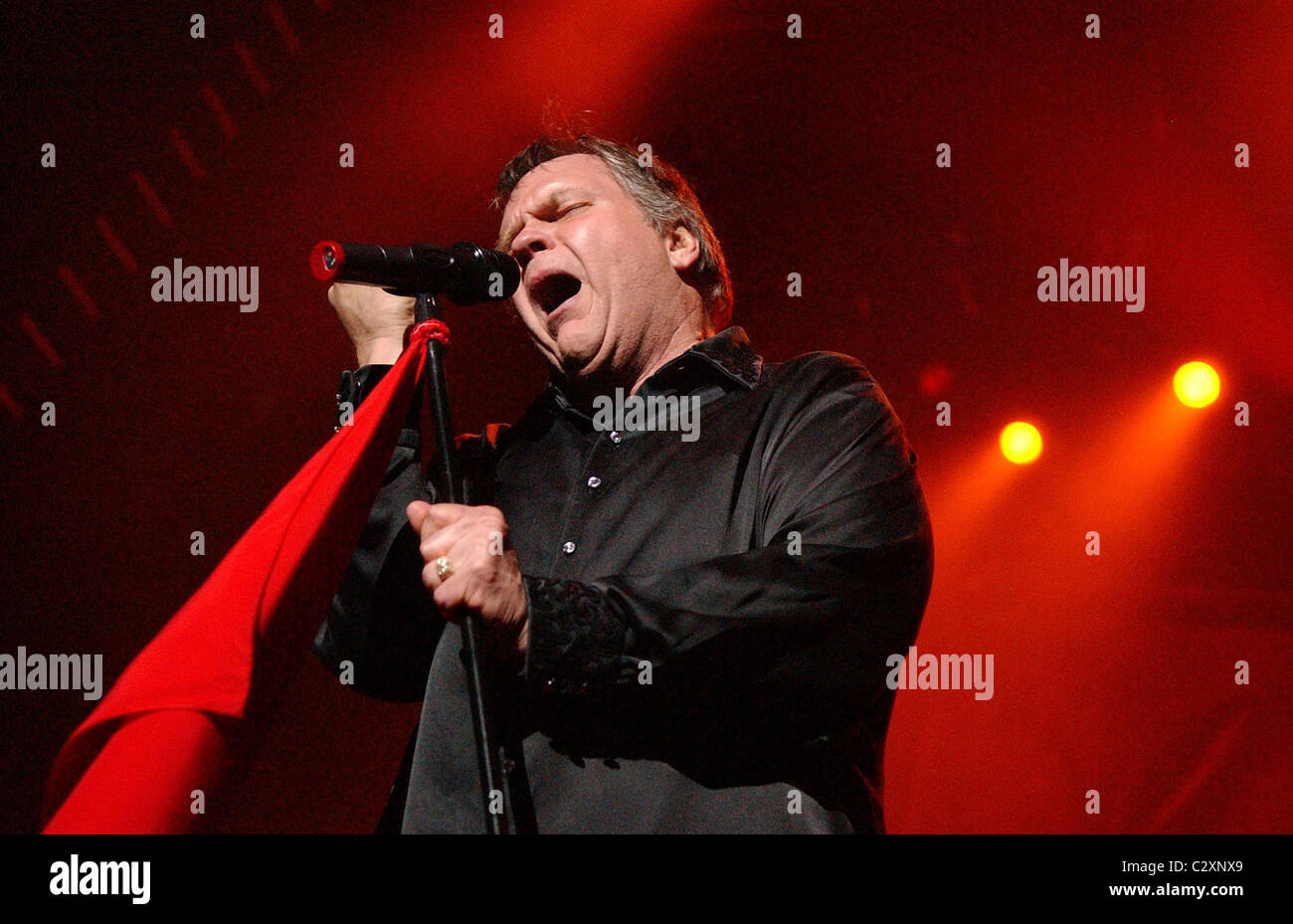 Meatloaf performing in concert at the Heineken Music Hall as part of