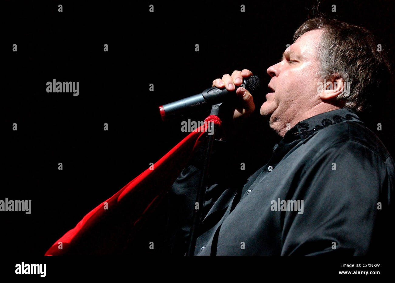 Meatloaf performing in concert at the Heineken Music Hall as part of