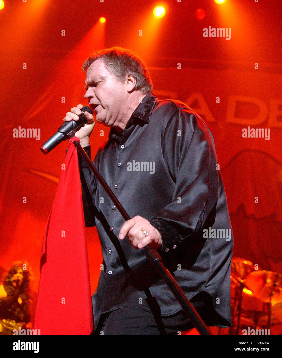 Meatloaf performing in concert at the Heineken Music Hall as part of