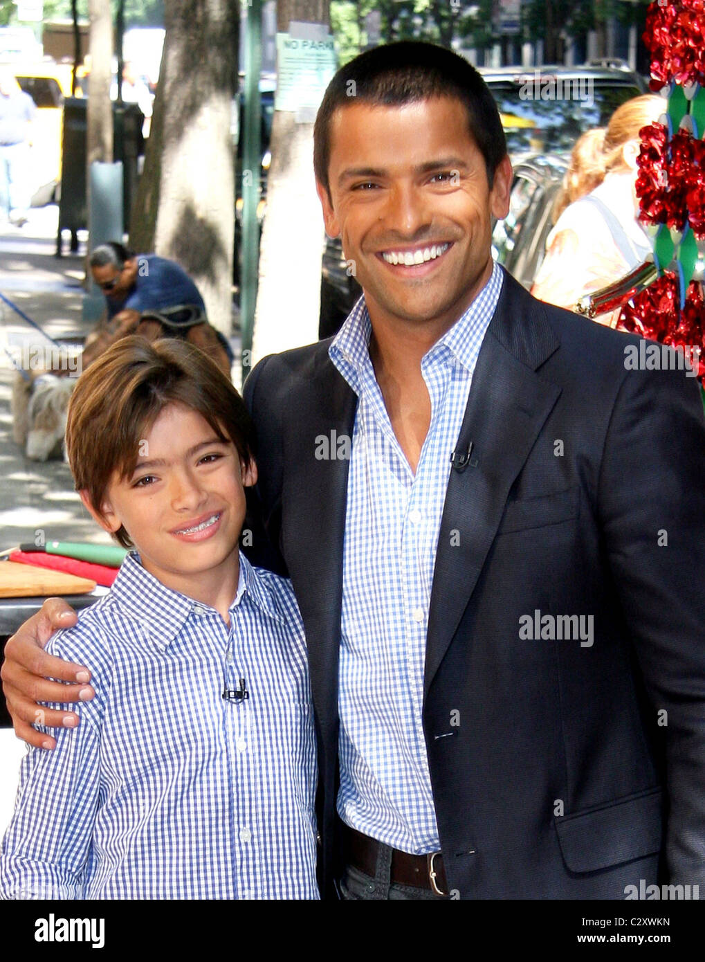 Michael Consuelos And Mark Consuelos Hi-res Stock Photography And