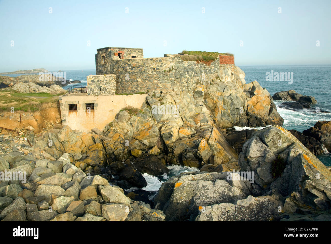 Fort Doyle Vale Guernsey Channel Islands Stock Photo Alamy