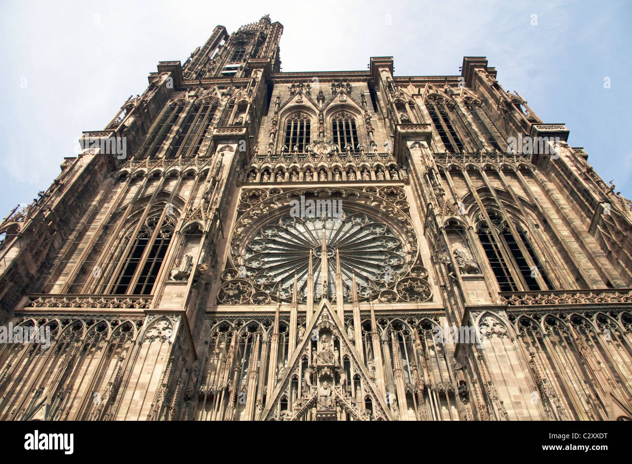 Cathedral in Strasbourg, Alsace, France Stock Photo