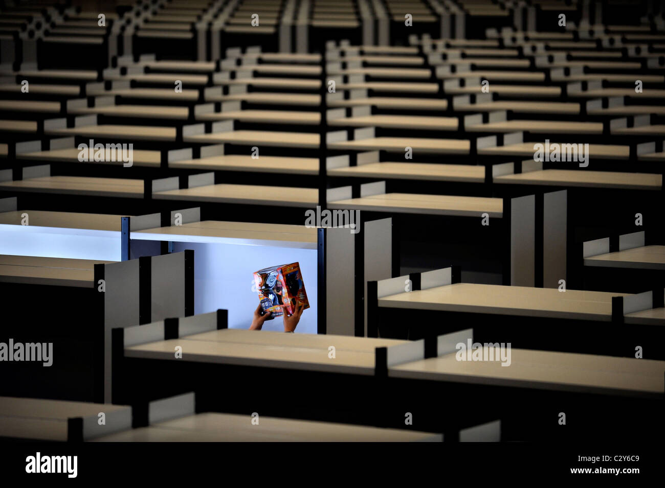 The online retailer Amazon's distribution centre in Swansea, South