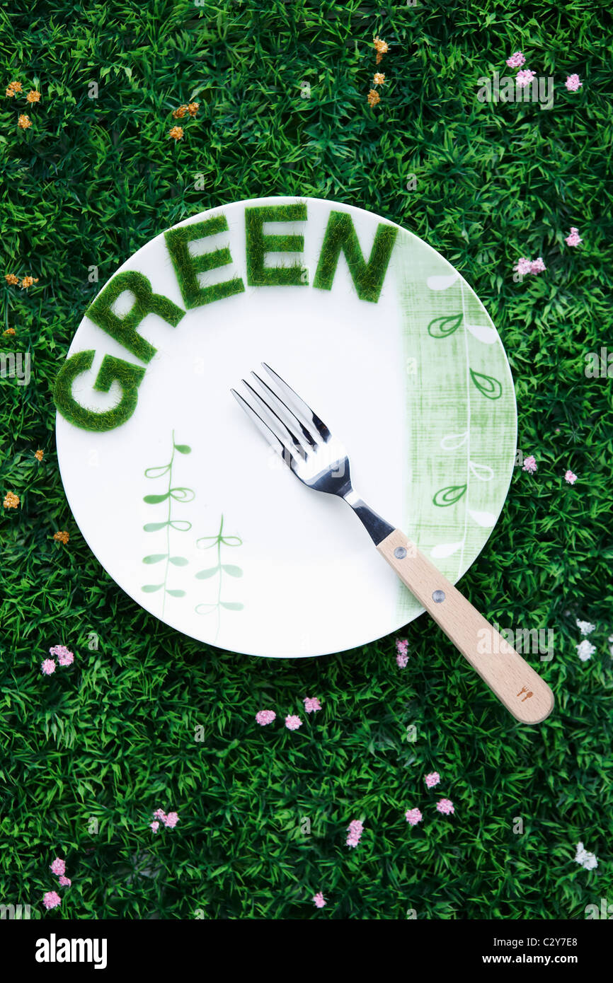eco friendly green concepts Stock Photo