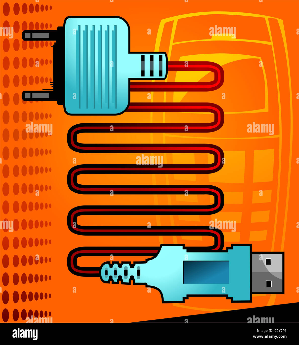universal serial bus and plug Stock Photo Alamy