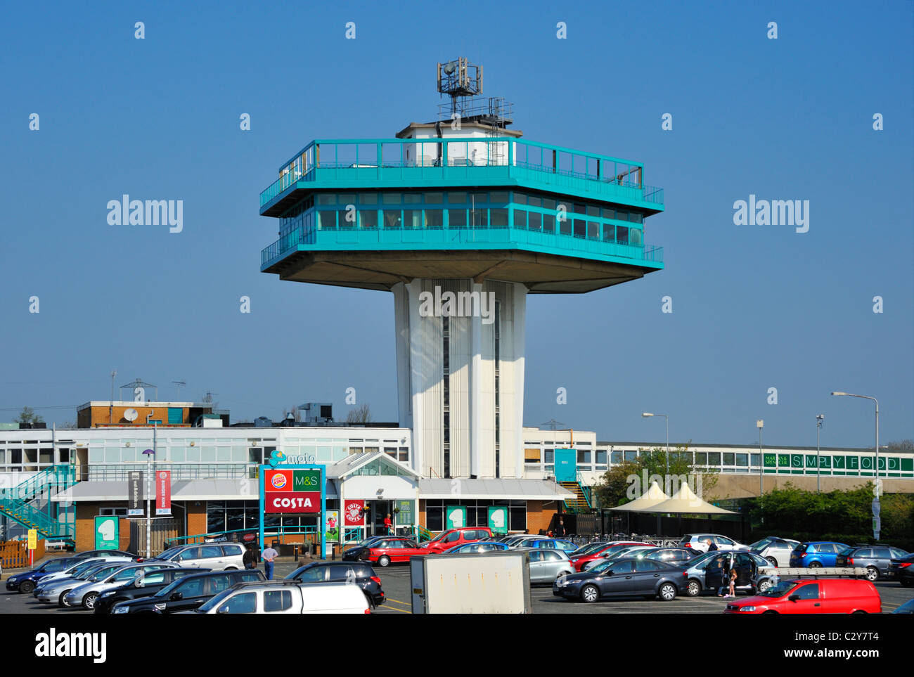 Lancaster (Forton) Service Station, M6 Motorway Northbound. Forton