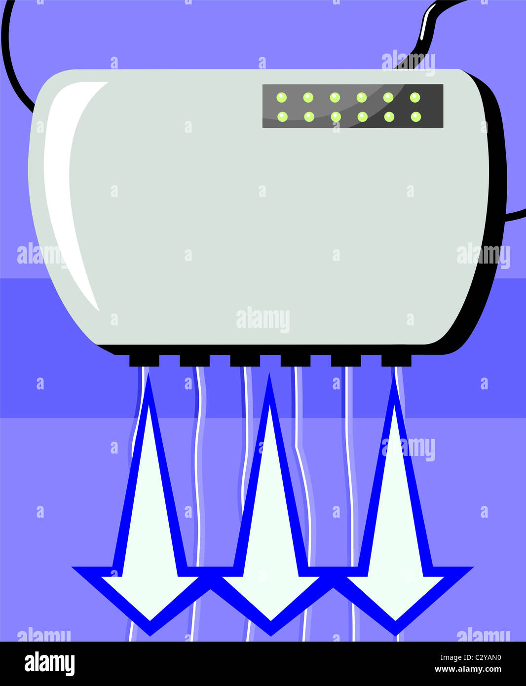 modem using in local area network Stock Photo Alamy