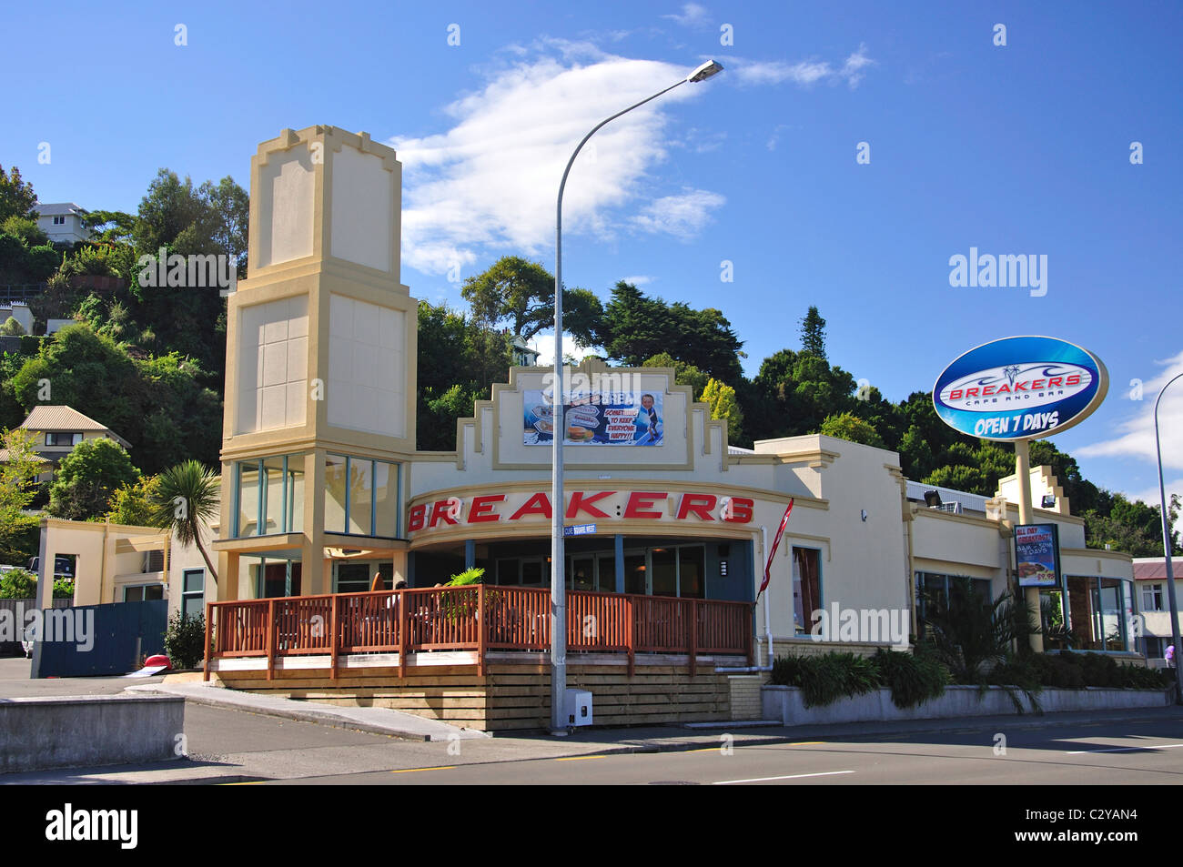 Art Deco Style Breaker's Restaurant, Tennyson Street, Napier, Hawke's