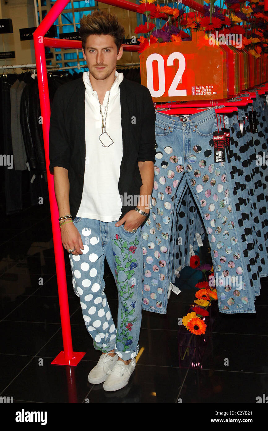 Henry Holland Launch of 501 Levis Jeans 