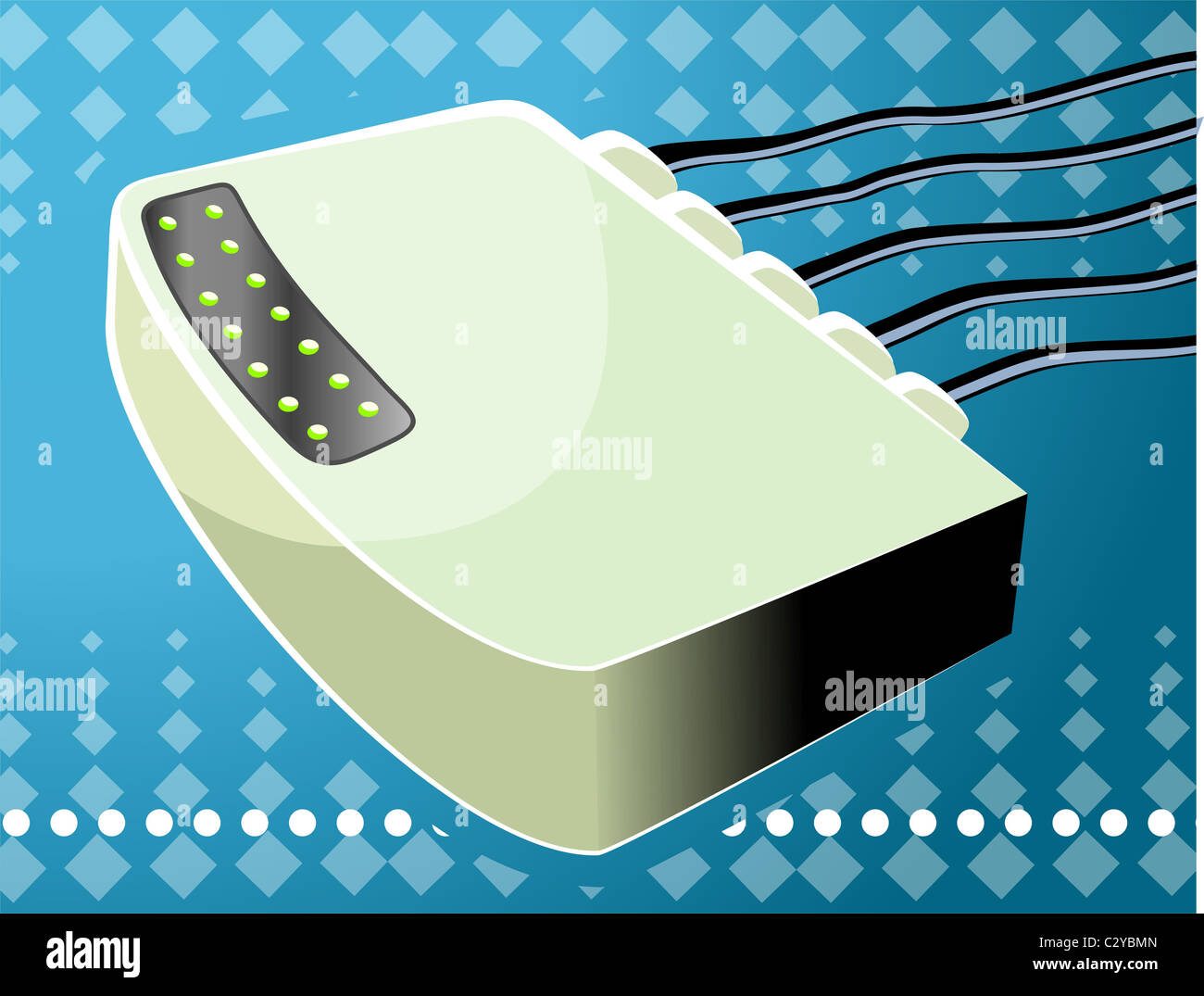 modem using in local area network Stock Photo Alamy
