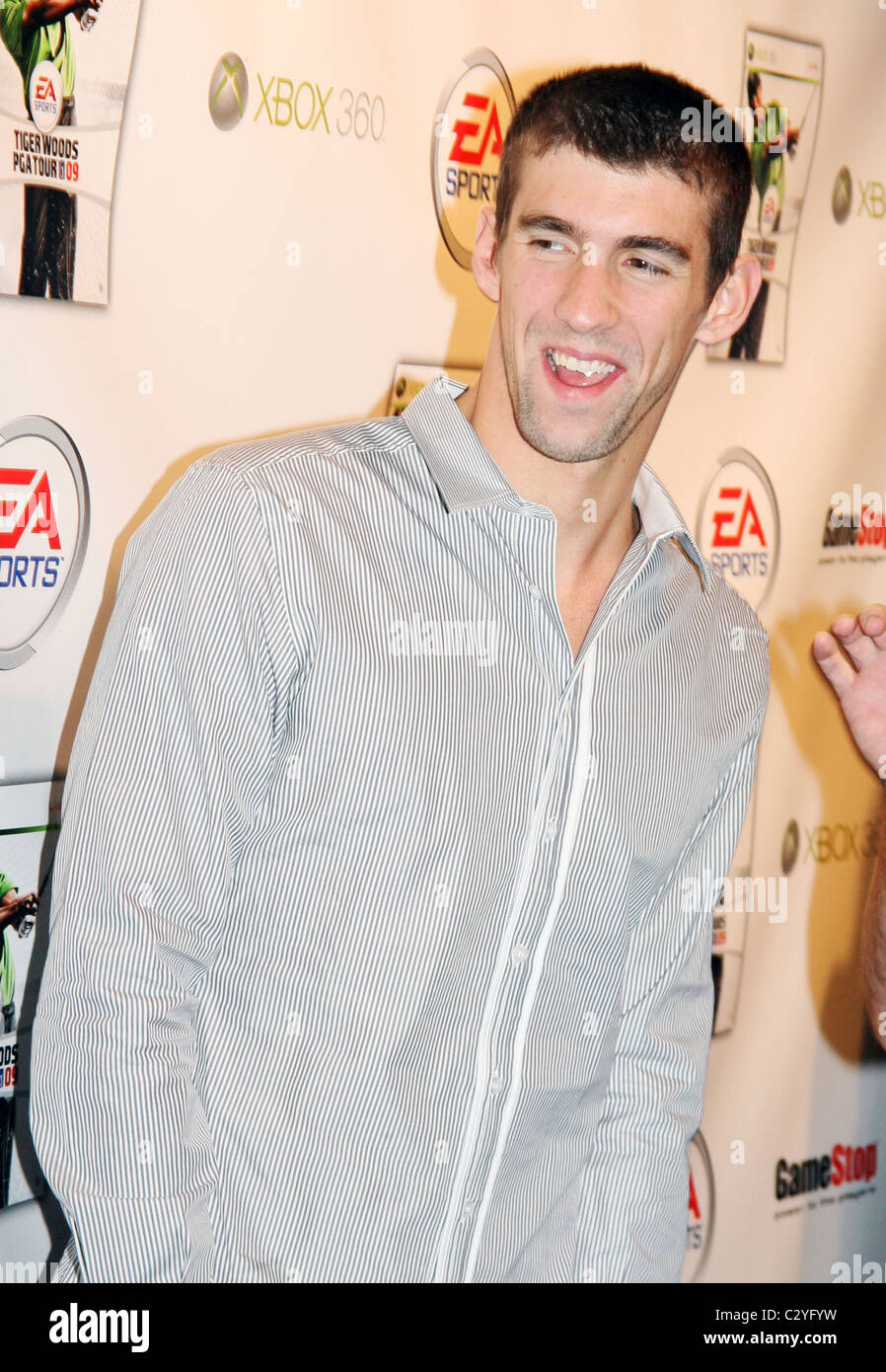 Michael Phelps Xbox 360 presents the launch of 'EA Sports Tiger Woods