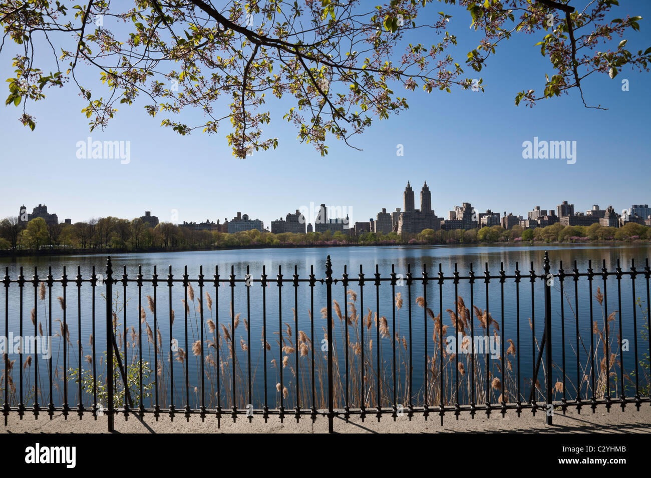 The Reservoir, Central Park, NYC Stock Photo Alamy