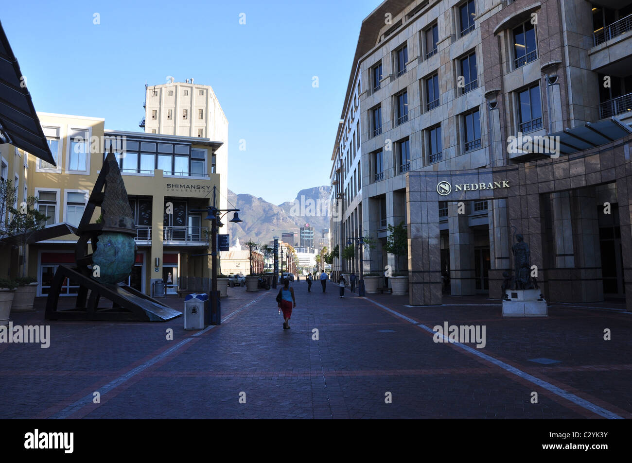 Waterfront area in Cape Town, Waterfront, shopping Stock Photo Alamy