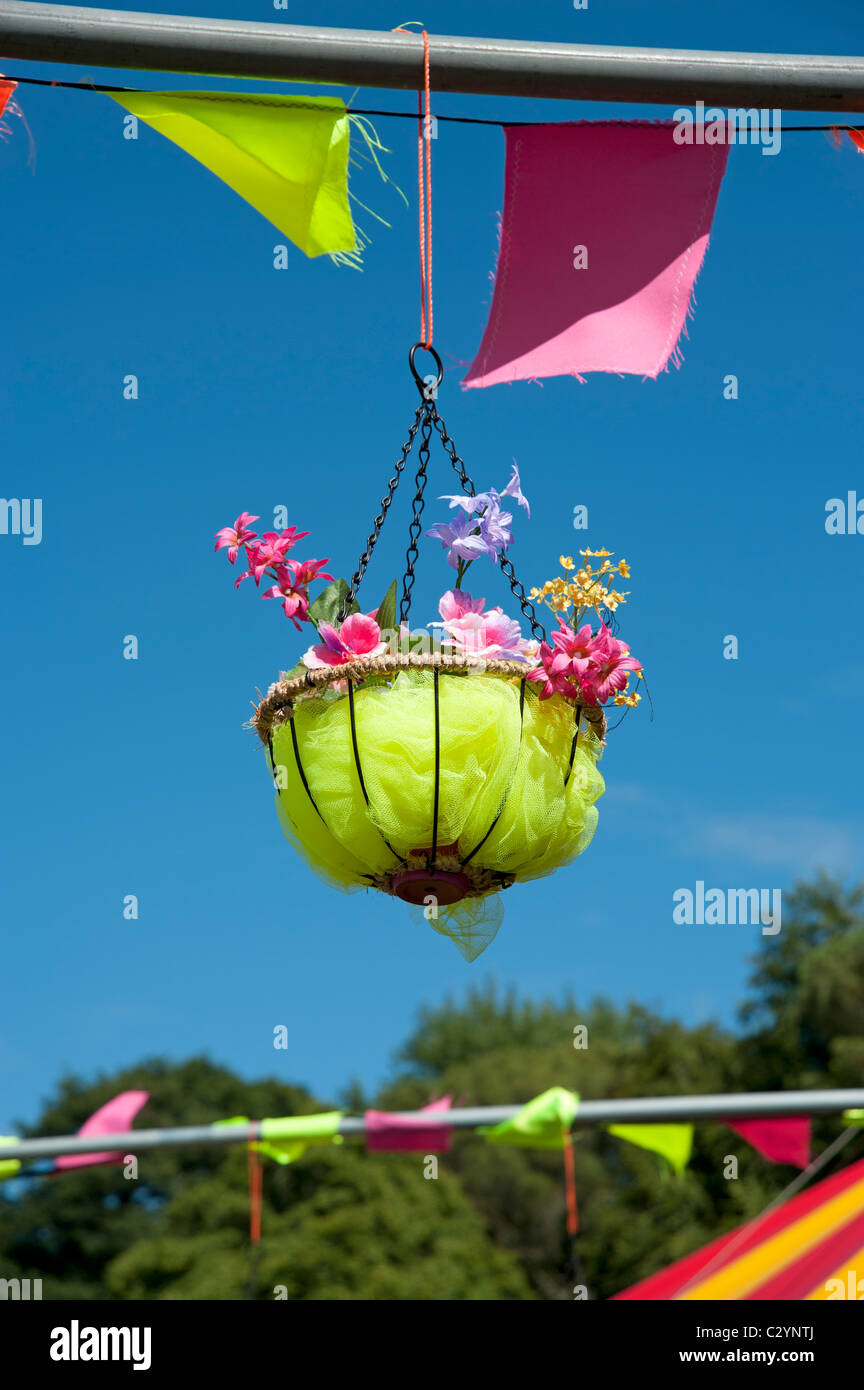 Summer sunshine and gardens at port eliot hires stock photography and