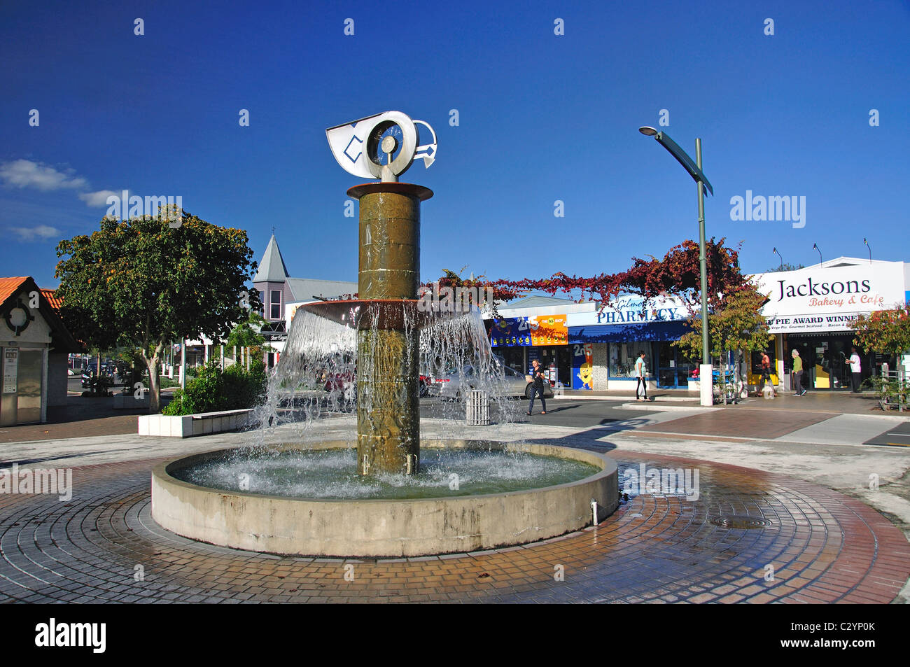 Village centre, Havelock North, Hastings, Hawke's Bay, North Island