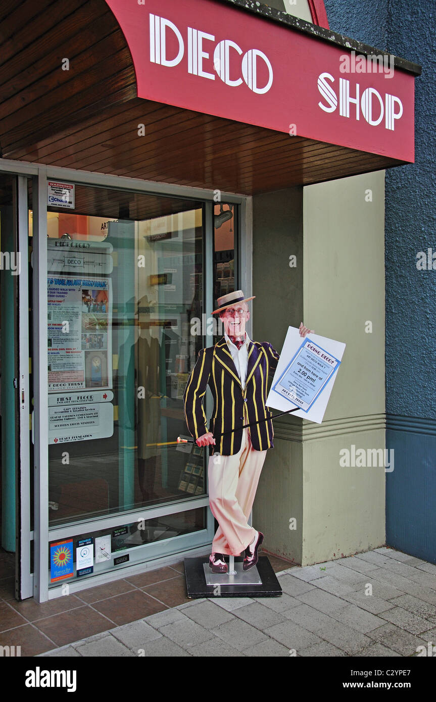 Art Deco Shop, Tennyson Street, Napier, Hawke's Bay, North Island, New
