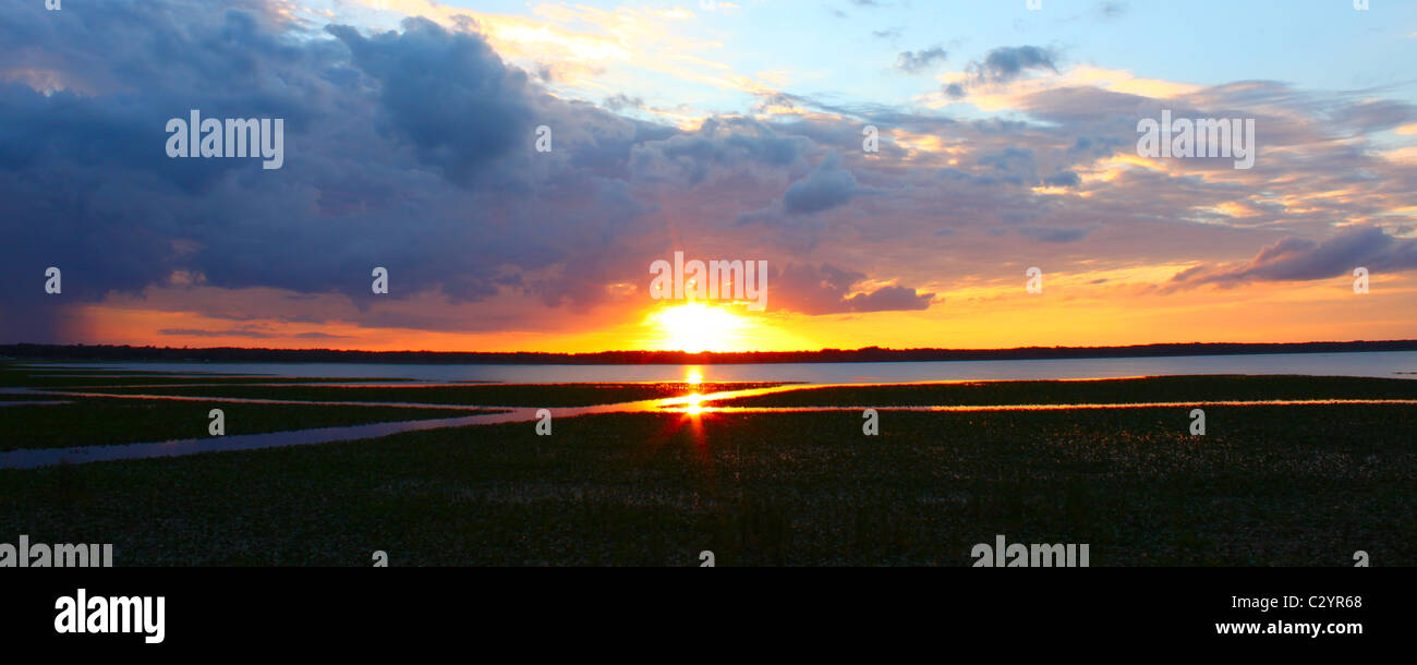 Lake Arbuckle Florida Stock Photo Alamy