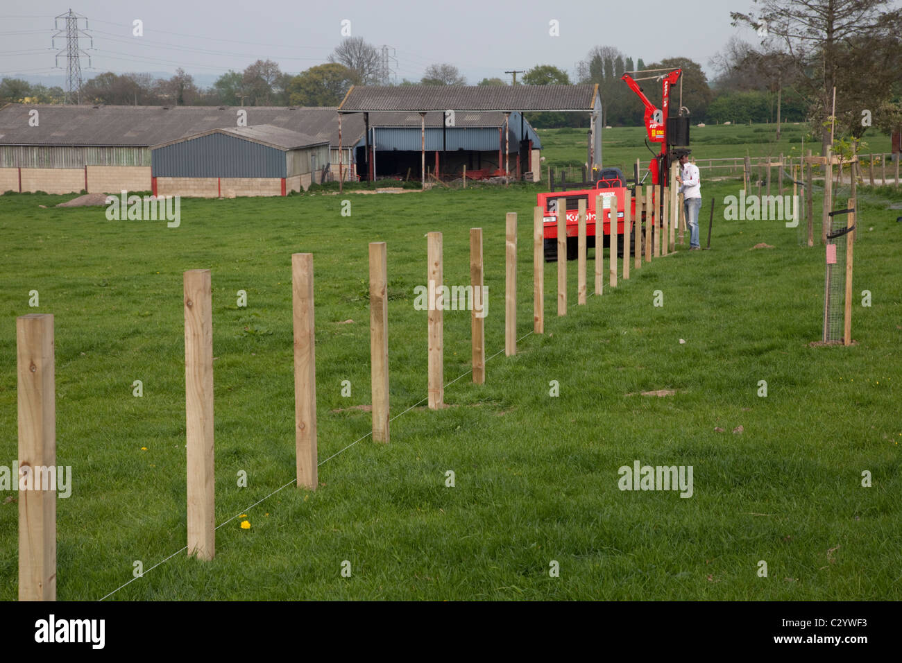 Timber rail fence hi-res stock photography and images - Alamy