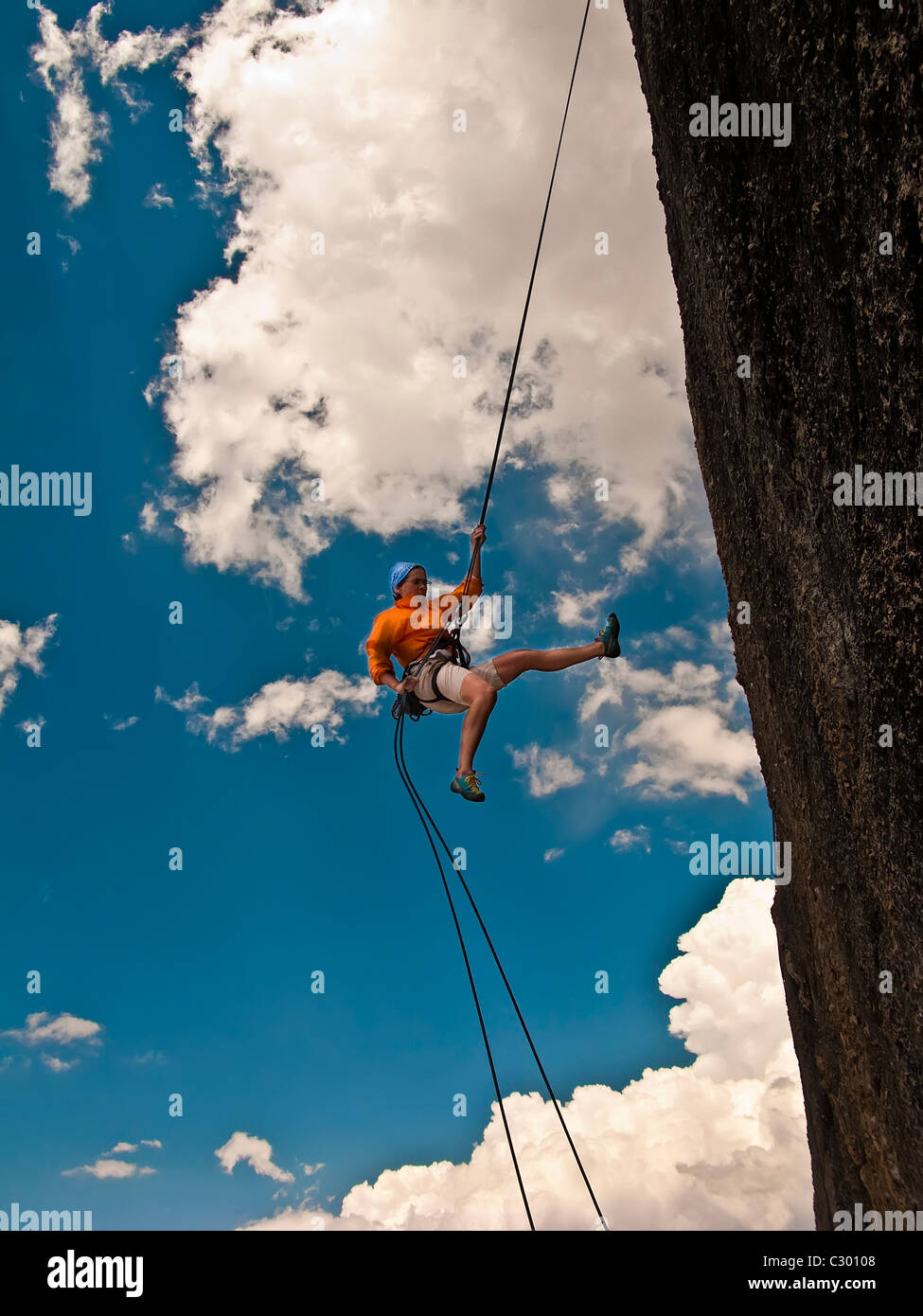 Rappel Cliff Stock Photos & Rappel Cliff Stock Images Alamy