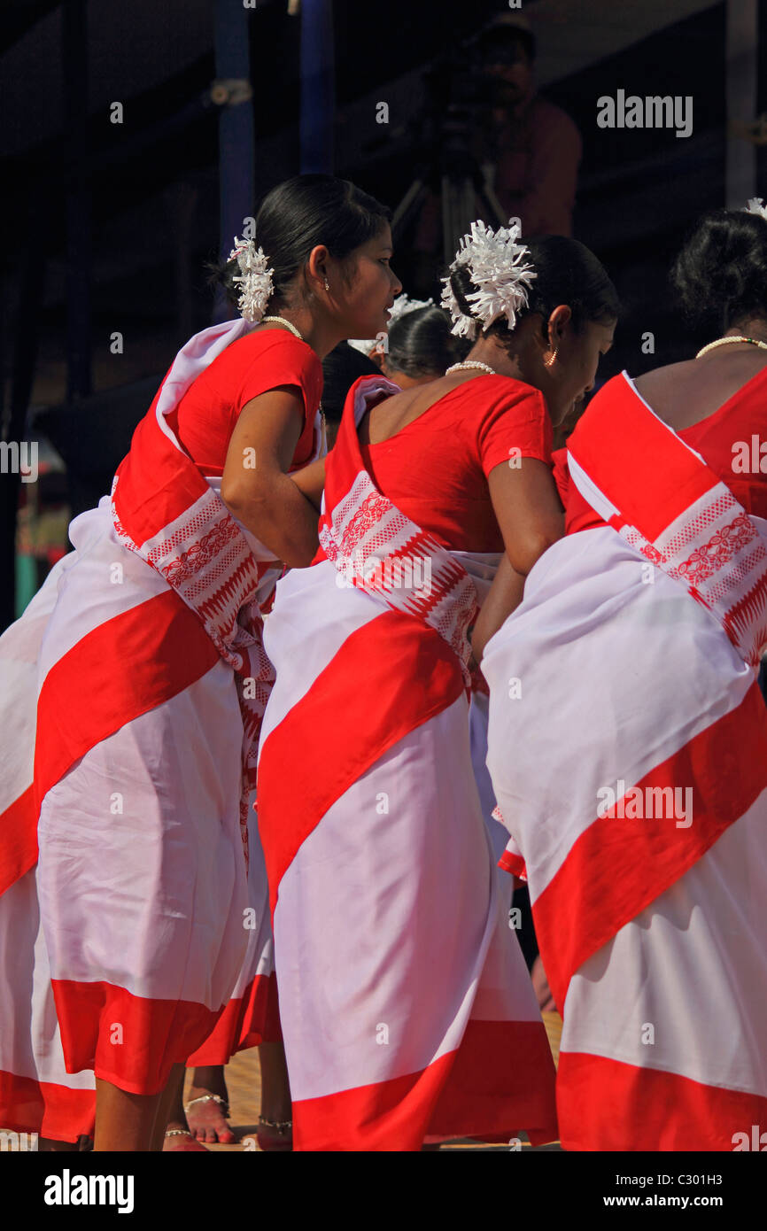 Tea tribes Performing Traditional Jumur Dance at Namdapha Eco Cultural