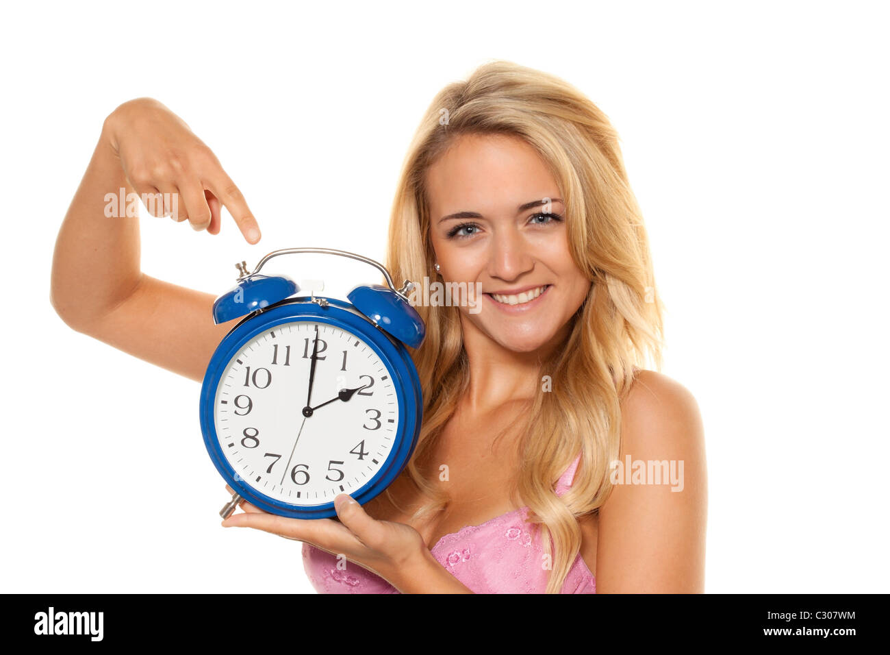 Changeover to daylight saving time Stock Photo