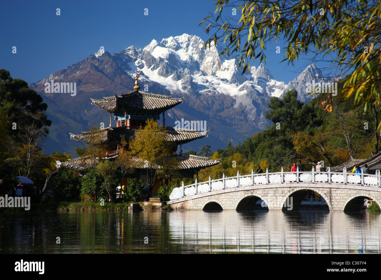 Imressions of Lijiang,UNESCO world heritage city in China Stock Photo