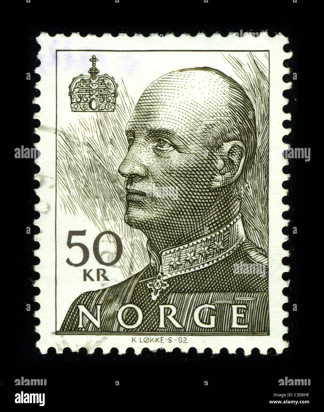 Postage stamp. Stock Photo