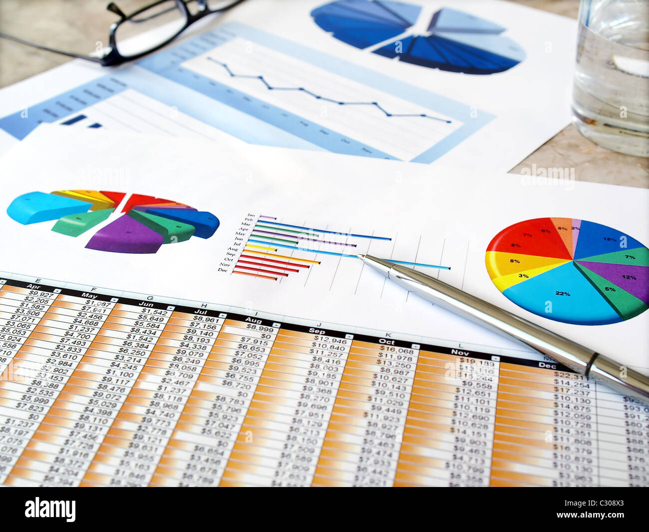 Pie charts hi-res stock photography and images - Alamy