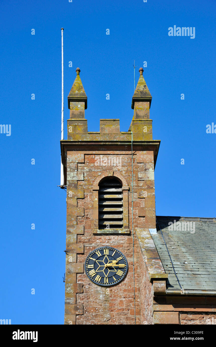 West tower (detail), Church of Saint Mary Magdalene. Hayton (near