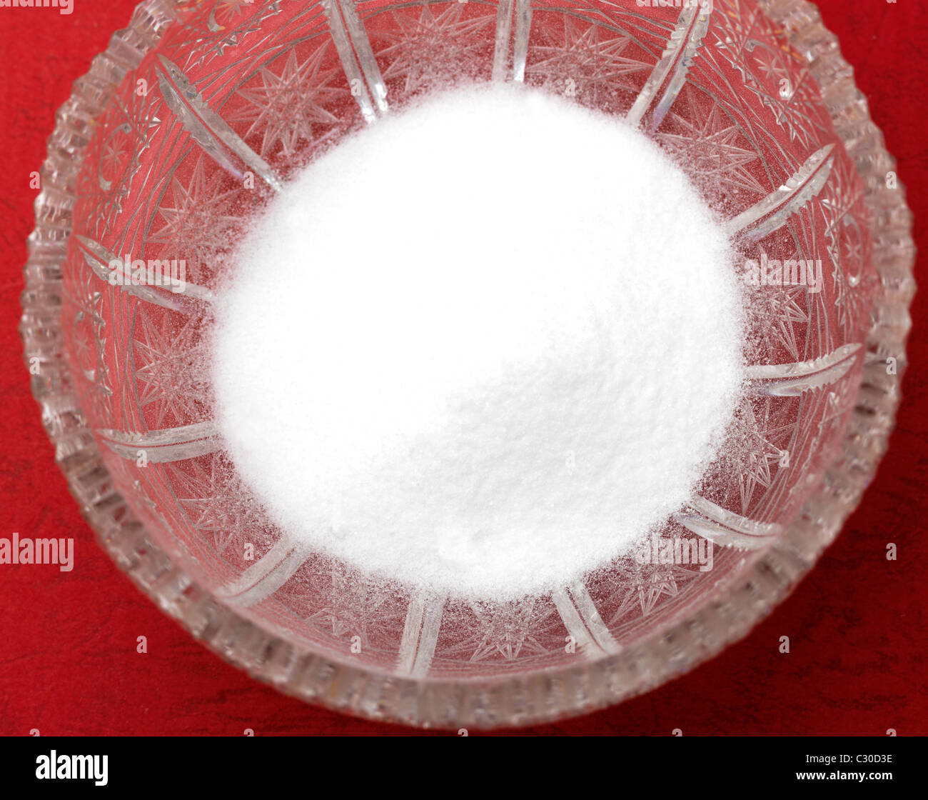 Table Salt - Sodium Chloride Stock Photo