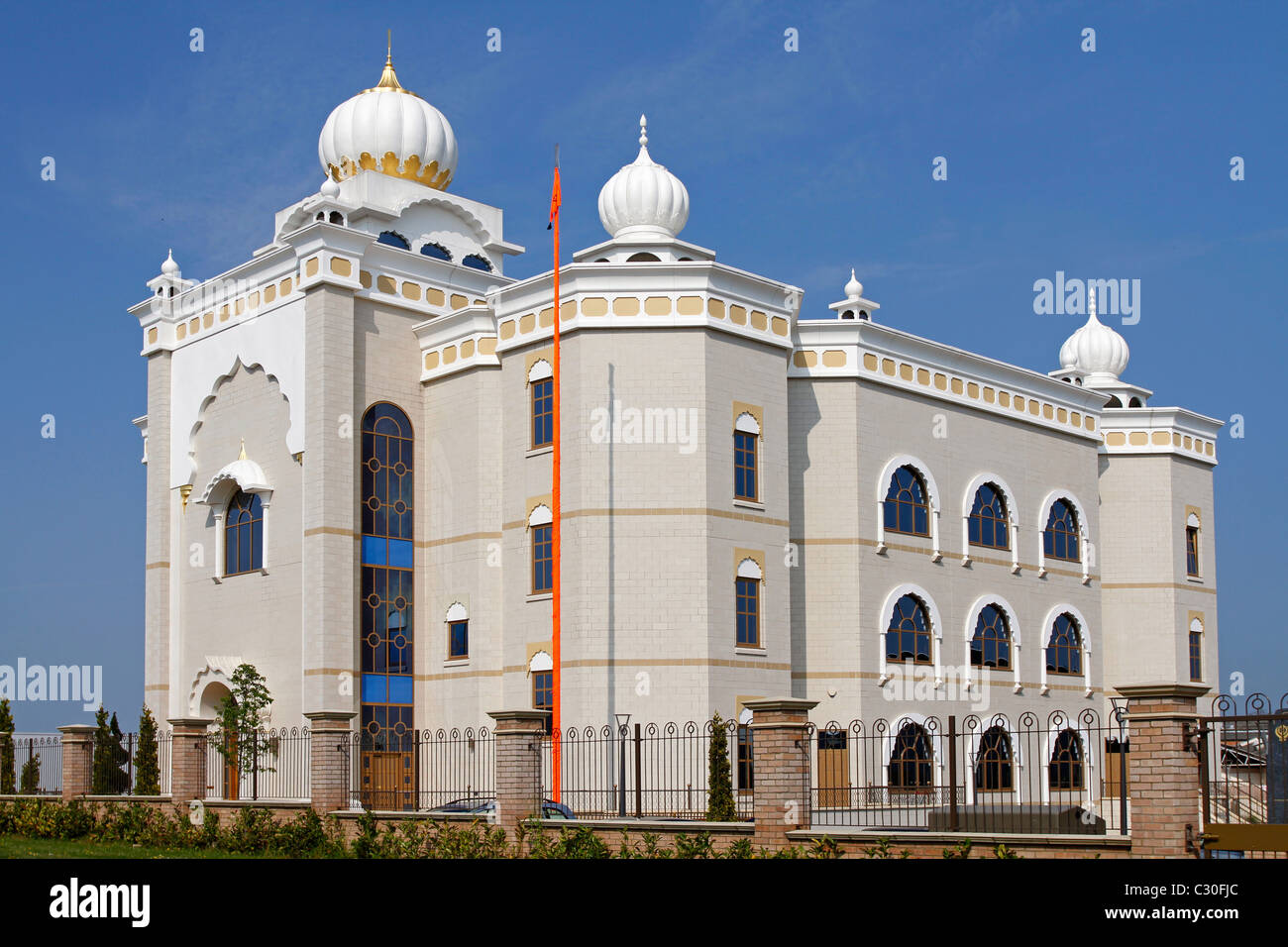 Gurdwara Sahib - Sikh temple - Leamington and Warwick Stock Photo