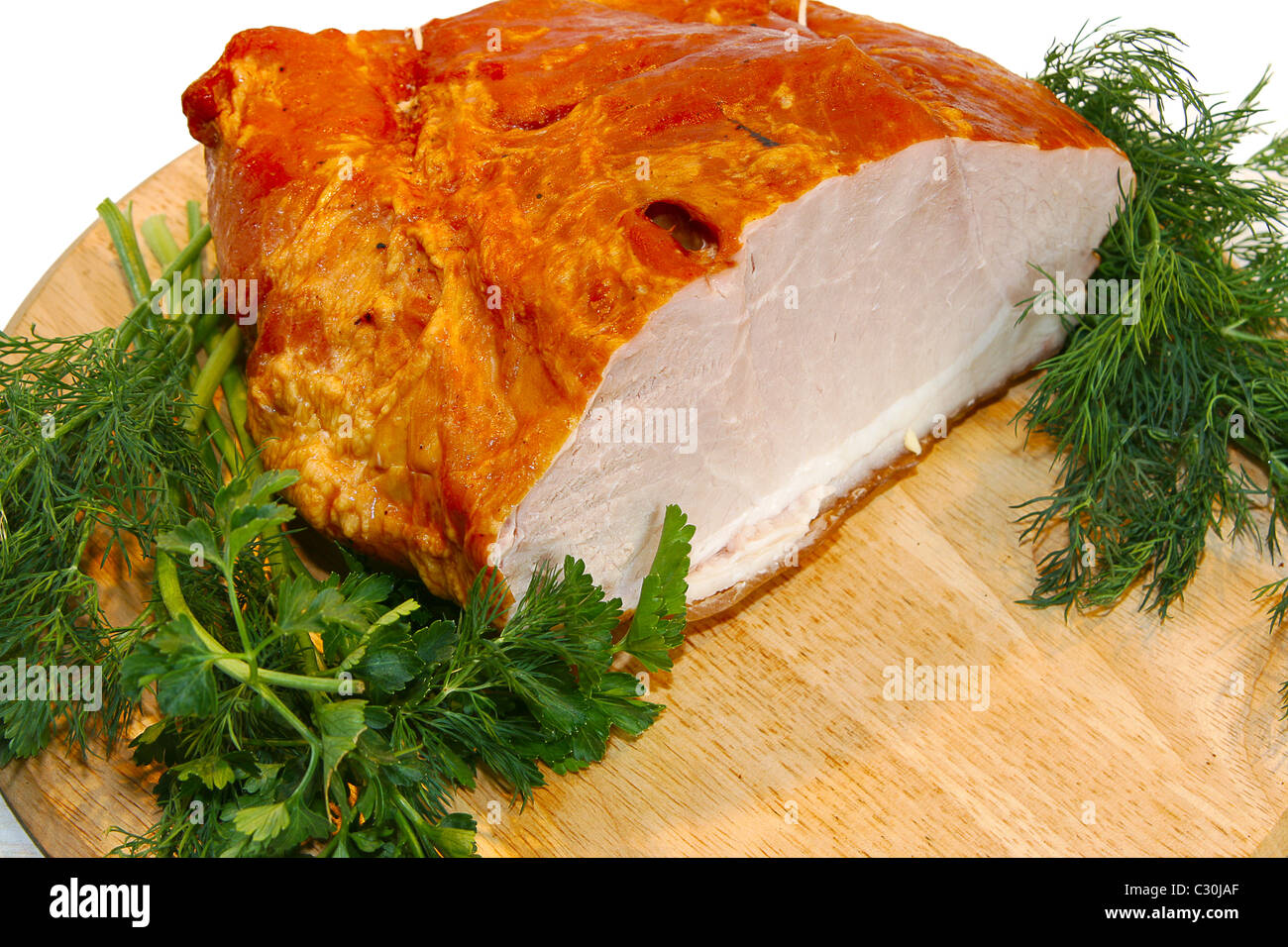 meat and dill parsley Stock Photo Alamy