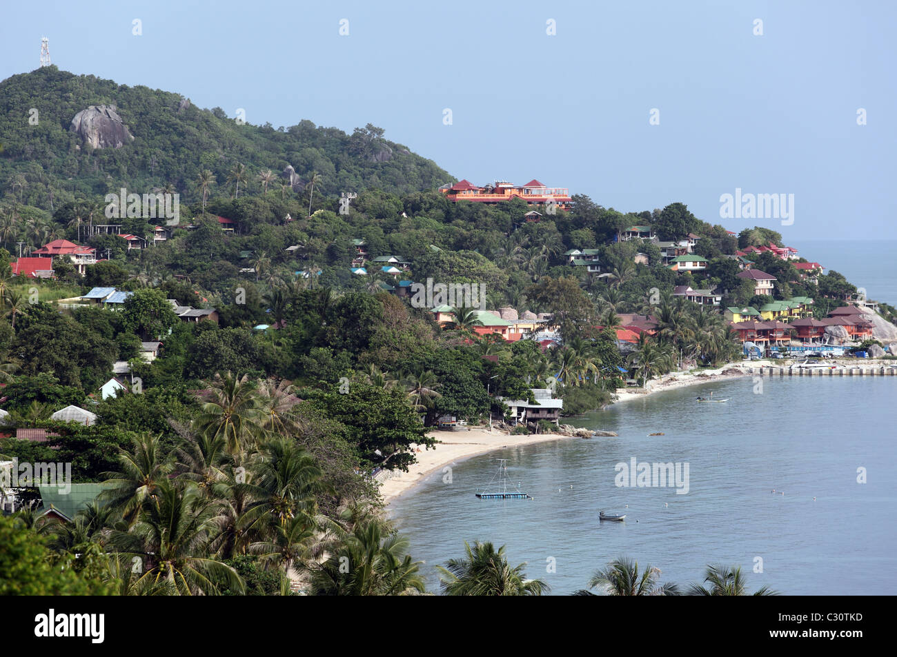 Haad Rin Nai on the southwest tip of the island. Phangan Island, Surat Thani, Thailand, South-East Asia, Asia Stock Photo