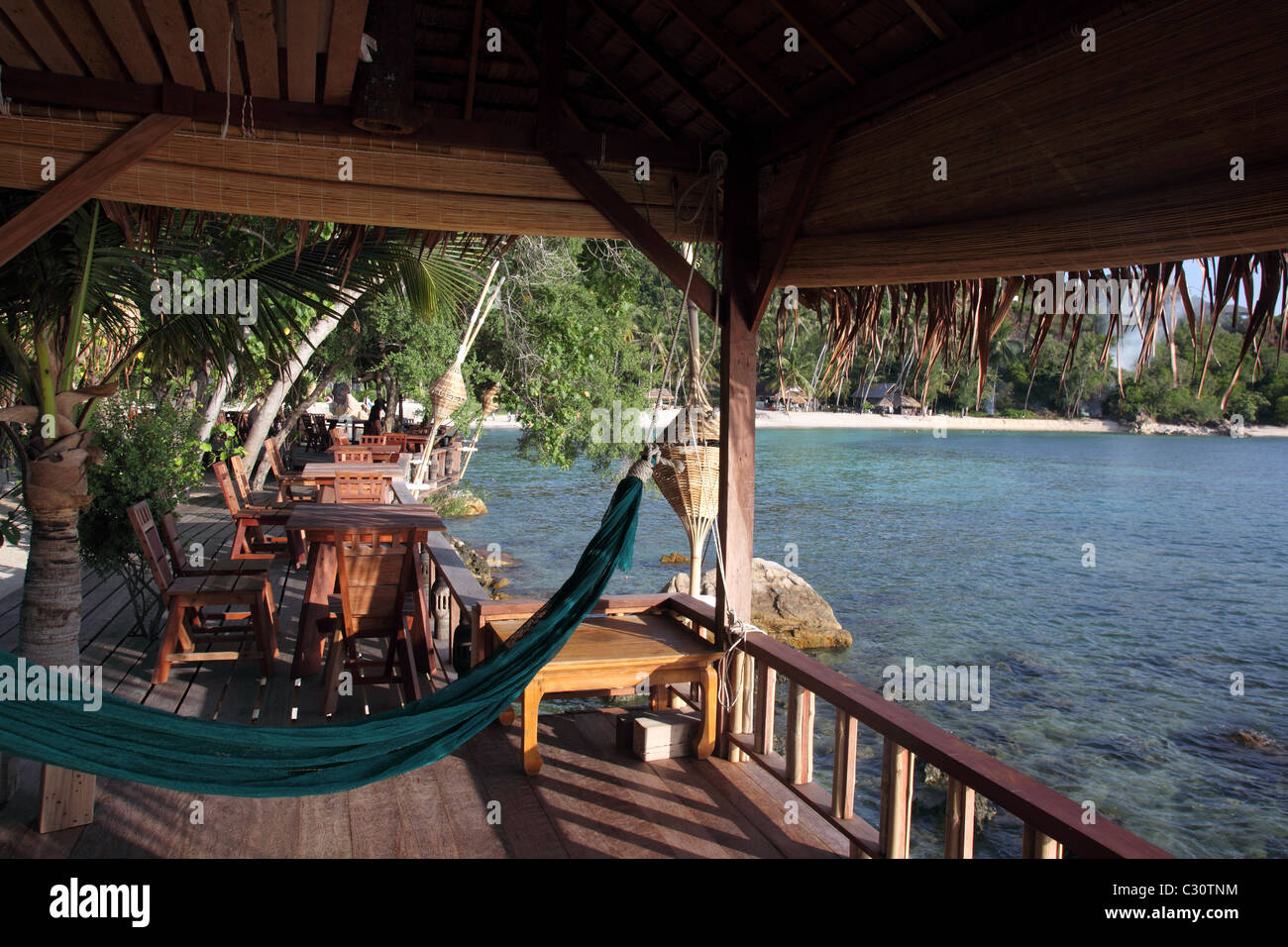 Ao Haad Son Resort on the northwest coast. Stock Photo