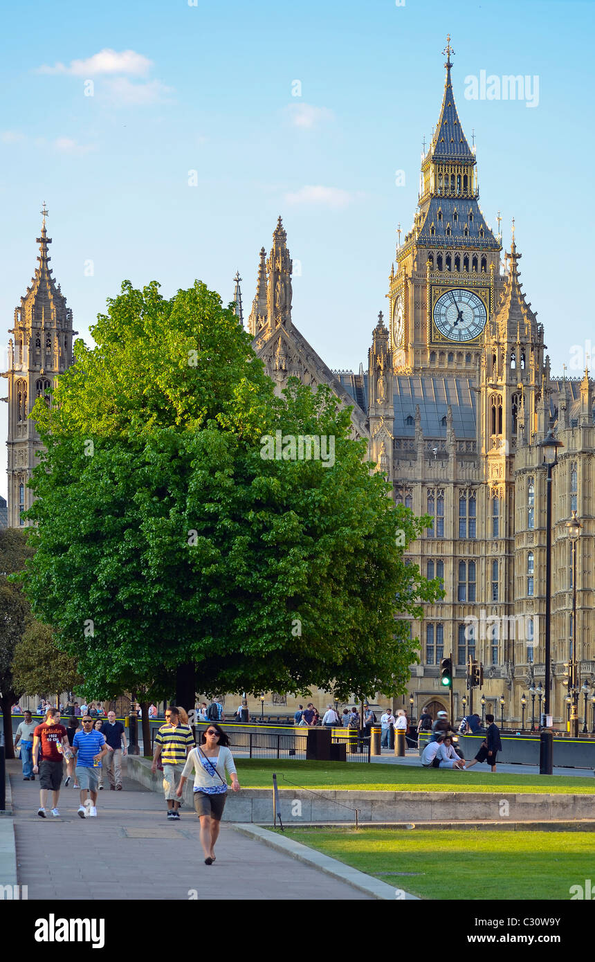 Big Ben, House of parliament,  London,  UK Stock Photo
