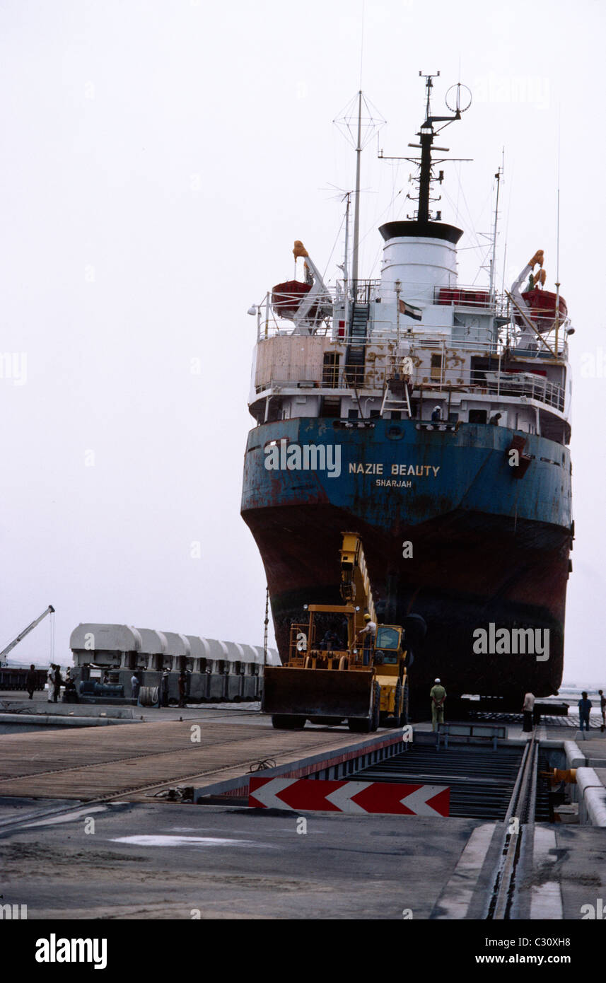 Dubai UAE Ship Repair Yard Stock Photo Alamy