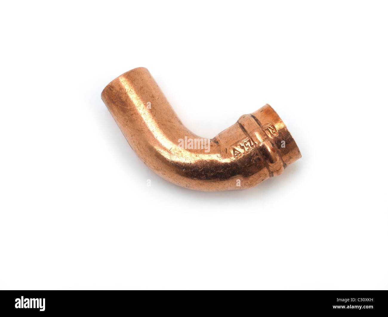 Solder Ring Street Elbow Stock Photo Alamy