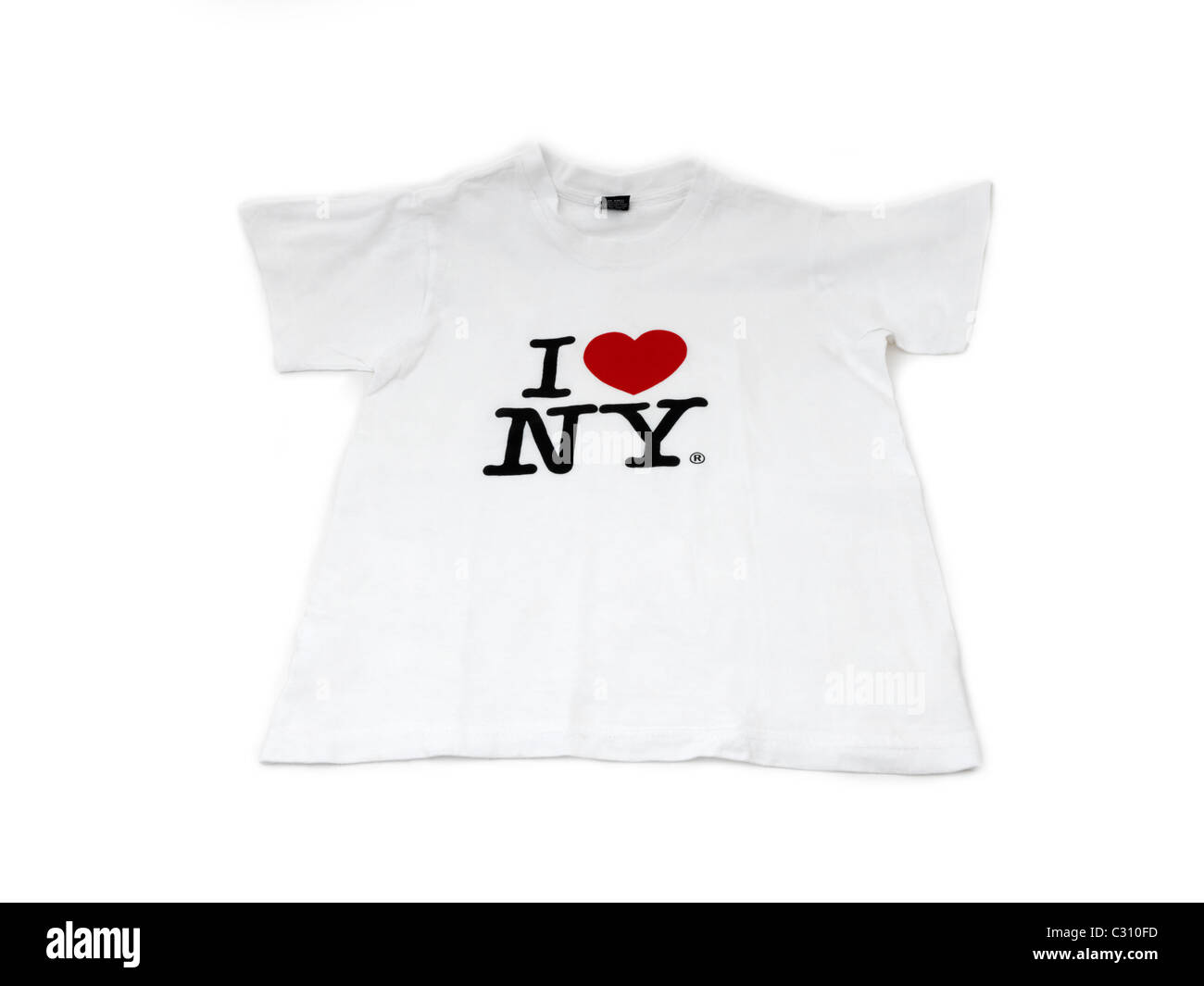 I love NY souvenir t-shirts Manhattan NYC Stock Photo - Alamy