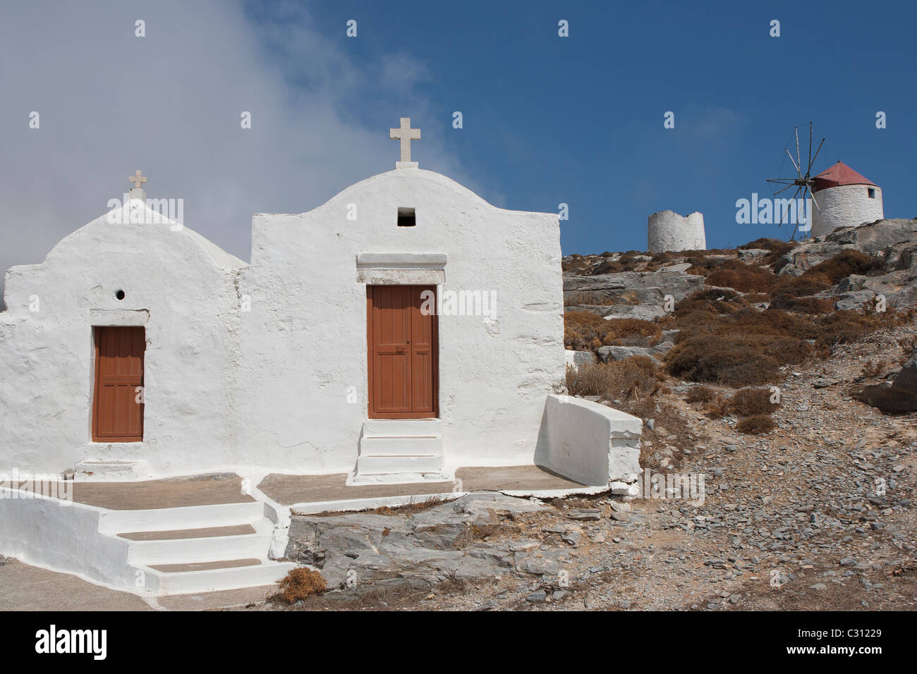 Hora amorgos hi-res stock photography and images - Alamy