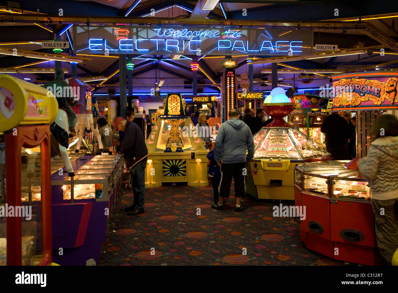 Electric Palace amusement arcade Weymouth Dorset England Stock Photo
