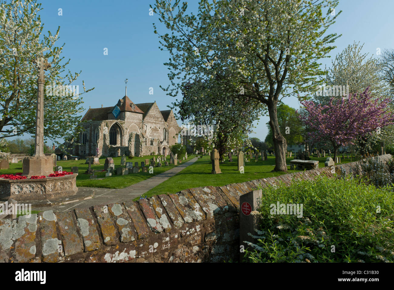 The Church of St Thomas the Martyr. Winchelsea, East Sussex Southern England UK Stock Photo