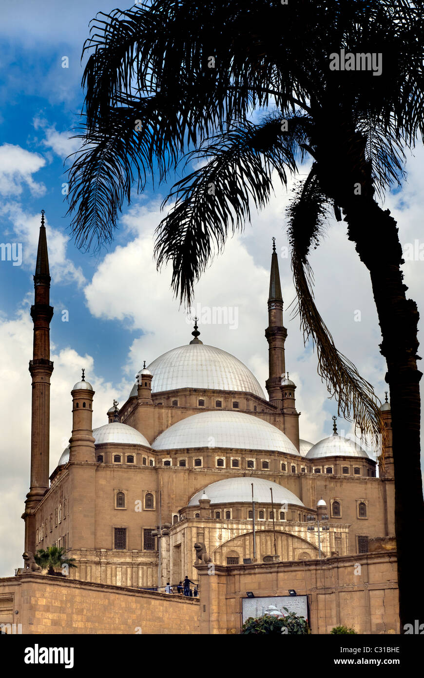 The Mosque of Muhammad Ali Pasha or Alabaster Mosque IN CAIRO, EGYPT Stock Photo