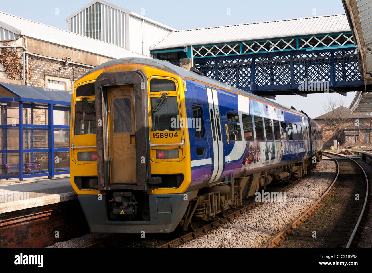 Bridlington Railway Station, Bridlington, East Yorkshire, England, Uk