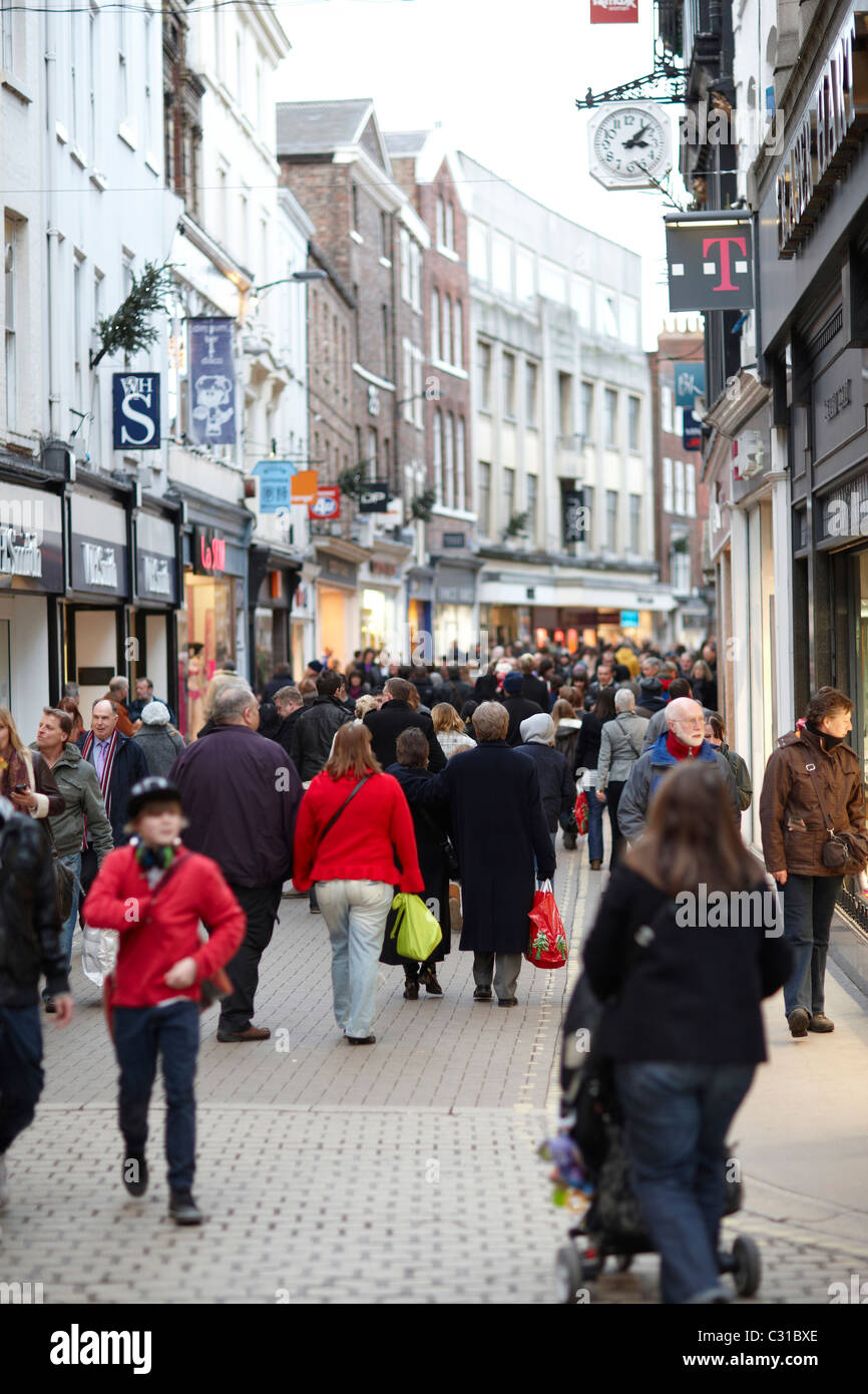 York City Centre Shopping Stock Photo - Alamy