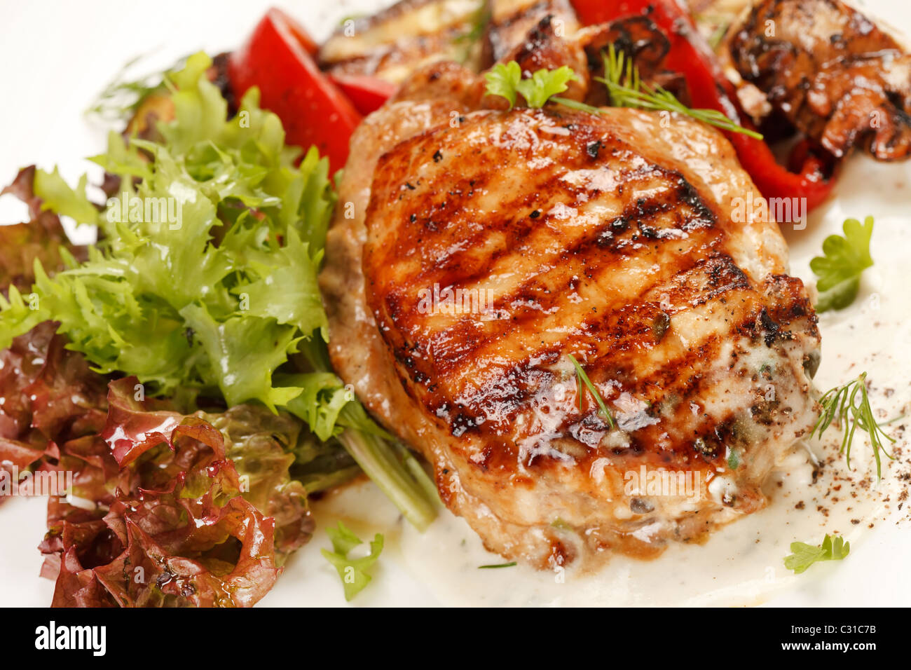 Chicken steak hires stock photography and images Alamy